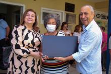 Equipamentos novos foram entregues à Escola de Enfermagem Magalhães Barata. Foto: Marcelo Rodrigues/Ascom Uepa.