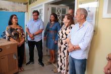 Equipamentos novos foram entregues à Escola de Enfermagem Magalhães Barata. Foto: Marcelo Rodrigues/Ascom Uepa.