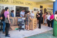 Equipamentos novos foram entregues à Escola de Enfermagem Magalhães Barata. Foto: Marcelo Rodrigues/Ascom Uepa.