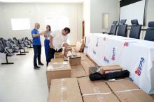 O Campus XVIII de Cametá Recebe Equipamentos. Na foto, o Reitor da Uepa Clay Chagas. Foto: Sidney Oliveira/Ascom Uepa