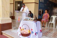 Servidores da Uepa participam do culto ecumênico de Páscoa na reitoria. Foto: Marcelo Rodrigues/Ascom Uepa.