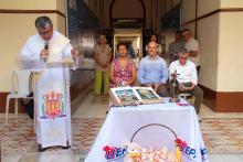 Servidores da Uepa participam do culto ecumênico de Páscoa na reitoria. Foto: Marcelo Rodrigues/Ascom Uepa.