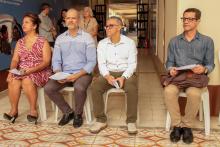 Servidores da Uepa participam do culto ecumênico de Páscoa na reitoria. Foto: Marcelo Rodrigues/Ascom Uepa.