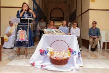 Servidores da Uepa participam do culto ecumênico de Páscoa na reitoria. Foto: Marcelo Rodrigues/Ascom Uepa.
