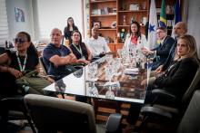 Reunião da Gestão Superior com Université de Guyane