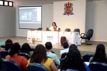 O IV Seminário do Programa de Pós-Graduação em Educação Escolar Indígena (PPGEEI), iniciou na segunda - feira, 23, com a  programação no auditório Paulo Freire, no Centro de Ciências Sociais e Educação (CCSE) da Universidade do Estado do Pará (Uepa) - Foto: Sidney Oliveira/Ascom Uepa.