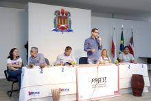 O IV Seminário do Programa de Pós-Graduação em Educação Escolar Indígena (PPGEEI), iniciou na segunda - feira, 23, com a  programação no auditório Paulo Freire, no Centro de Ciências Sociais e Educação (CCSE) da Universidade do Estado do Pará (Uepa) - Foto: Sidney Oliveira/Ascom Uepa.