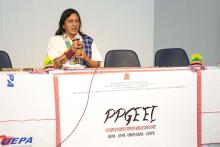 O IV Seminário do Programa de Pós-Graduação em Educação Escolar Indígena (PPGEEI), iniciou na segunda - feira, 23, com a  programação no auditório Paulo Freire, no Centro de Ciências Sociais e Educação (CCSE) da Universidade do Estado do Pará (Uepa) - Foto: Sidney Oliveira/Ascom Uepa.