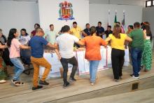 O IV Seminário do Programa de Pós-Graduação em Educação Escolar Indígena (PPGEEI), iniciou na segunda - feira, 23, com a  programação no auditório Paulo Freire, no Centro de Ciências Sociais e Educação (CCSE) da Universidade do Estado do Pará (Uepa) - Foto: Sidney Oliveira/Ascom Uepa.