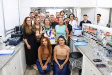 O Laboratório de Qualidade de Água da Amazônia (LabÁgua - Uepa), localizado no Parque Ciência Tecnologia, recebeu a visita da comitiva Swissnex Brazil, integrada por pesquisadores suiços e brasileiros, na tarde da quarta - feira, 23. Foto: Sidney Oliveira/Ascom Uepa