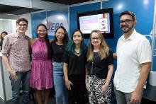 Foi lançado no estande da Eduepa que integra a Feira do Livro, o  Ebook " Gênero e Sexualidade  na Amazônia", na tarde dessa quarta-feira (21). - Foto: Sidney Oliveira/Ascom Uepa.