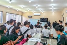 Mostra de química e sustentabilidade na escola Brigadeiro Fontenelle. Foto: Divulgação.