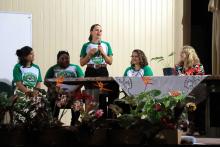 Integrantes da mesa de abertura falam da importância do projeto. Foto: Sidney Oliveira/Ascom Uepa.