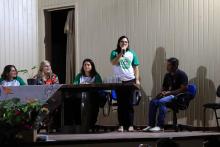 Integrantes da mesa de abertura falam da importância do projeto. Foto: Sidney Oliveira/Ascom Uepa.