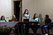 Integrantes da mesa de abertura falam da importância do projeto. Foto: Sidney Oliveira/Ascom Uepa.