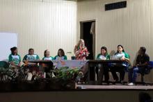 Integrantes da mesa de abertura falam da importância do projeto. Foto: Sidney Oliveira/Ascom Uepa.