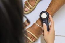 A Universidade do Estado do Pará (Uepa) sediou na manhã desta sexta-feira, 18, o mutirão de atendimento dermatológico com foco em hanseníase, promovido pela Sociedade Brasileira de Dermatologia (SBD) em parceria com a International League of Dermatological Society (ILDS). Foto: Sidney Oliveira/Ascom Uepa