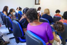 A Universidade do Estado do Pará (Uepa) sediou na manhã desta sexta-feira, 18, o mutirão de atendimento dermatológico com foco em hanseníase, promovido pela Sociedade Brasileira de Dermatologia (SBD) em parceria com a International League of Dermatological Society (ILDS). Foto: Sidney Oliveira/Ascom Uepa