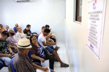 A Universidade do Estado do Pará (Uepa) sediou na manhã desta sexta-feira, 18, o mutirão de atendimento dermatológico com foco em hanseníase, promovido pela Sociedade Brasileira de Dermatologia (SBD) em parceria com a International League of Dermatological Society (ILDS). Foto: Sidney Oliveira/Ascom Uepa