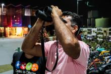 Mais de 180 pessoas compareceram na Usina da Paz do Benguí, nesta quinta-feira, 14, para a observação do céu noturno proporcionada pelo Centro de Ciências e Planetário do Pará.
