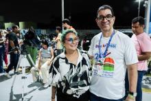 Mais de 180 pessoas compareceram na Usina da Paz do Benguí, nesta quinta-feira, 14, para a observação do céu noturno proporcionada pelo Centro de Ciências e Planetário do Pará.