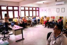 A Diretoria de Gestão de Pessoas, realizou,  na manhã desta terça-feira, 14,  uma Oficina de Servidor Empreendedor, com Palestra sobre educação financeira. Foto: Sidney Oliveira/Ascom Uepa.