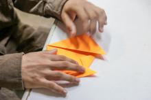 Planetário promove minicurso e oficinas de férias. Na foto, Origami. Foto: Sidney Oliveira / Ascom Uepa