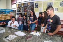 Planetário promove minicurso e oficinas de férias. Na foto, oficina de Produção de batons naturais à base de insumos sustentáveis. Foto: Sidney Oliveira / Ascom Uepa
