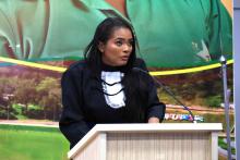 Na noite de quarta-feira, 18, a Universidade do Estado do Pará (Uepa) realizou a outorga de grau das primeiras turmas de graduação em Parauapebas, no sudeste do Pará. Ao todo, 37 alunos receberam seu diploma nas áreas de Licenciatura em Matemática, Bacharelado em Engenharia de Software e Licenciatura em Ciências Biológicas. Foto: Sidney Oliveira/Ascom Uepa.