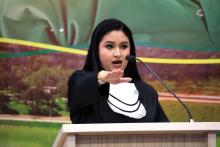 Na noite de quarta-feira, 18, a Universidade do Estado do Pará (Uepa) realizou a outorga de grau das primeiras turmas de graduação em Parauapebas, no sudeste do Pará. Ao todo, 37 alunos receberam seu diploma nas áreas de Licenciatura em Matemática, Bacharelado em Engenharia de Software e Licenciatura em Ciências Biológicas. Foto: Sidney Oliveira/Ascom Uepa.