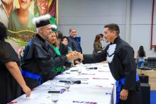 Na noite de quarta-feira, 18, a Universidade do Estado do Pará (Uepa) realizou a outorga de grau das primeiras turmas de graduação em Parauapebas, no sudeste do Pará. Ao todo, 37 alunos receberam seu diploma nas áreas de Licenciatura em Matemática, Bacharelado em Engenharia de Software e Licenciatura em Ciências Biológicas. Foto: Sidney Oliveira/Ascom Uepa.