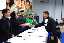 Na noite de quarta-feira, 18, a Universidade do Estado do Pará (Uepa) realizou a outorga de grau das primeiras turmas de graduação em Parauapebas, no sudeste do Pará. Ao todo, 37 alunos receberam seu diploma nas áreas de Licenciatura em Matemática, Bacharelado em Engenharia de Software e Licenciatura em Ciências Biológicas. Foto: Sidney Oliveira/Ascom Uepa.