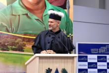 Na noite de quarta-feira, 18, a Universidade do Estado do Pará (Uepa) realizou a outorga de grau das primeiras turmas de graduação em Parauapebas, no sudeste do Pará. Ao todo, 37 alunos receberam seu diploma nas áreas de Licenciatura em Matemática, Bacharelado em Engenharia de Software e Licenciatura em Ciências Biológicas. Foto: Sidney Oliveira/Ascom Uepa.