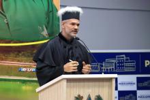 Na noite de quarta-feira, 18, a Universidade do Estado do Pará (Uepa) realizou a outorga de grau das primeiras turmas de graduação em Parauapebas, no sudeste do Pará. Ao todo, 37 alunos receberam seu diploma nas áreas de Licenciatura em Matemática, Bacharelado em Engenharia de Software e Licenciatura em Ciências Biológicas. Foto: Sidney Oliveira/Ascom Uepa.