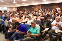 Adesão ao Pacto pela Educação do Arquipélago do Marajó, no auditório do Tribunal de Contas do Município (TCM). Foto: Sidney Oliveira/Ascom Uepa