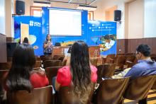  Dezenas de servidores participaram do evento de forma presencial e online. Foto: Sidney Oliveira/Ascom Uepa.