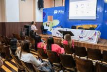 Uma das ações que fizeram parte da comemoração ao dia do servidor, foi uma palestra sobre prevenção ao câncer de mama, que também é alusivo ao outubro rosa. Foto: Sidney Oliveira/Ascom Uepa.