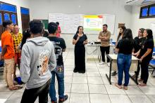 O campus de Barcarena promove palestra de ensino de química por investigação. O evento é alusivo ao dia do Químico. Foto - Divulgação.