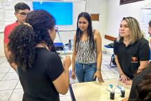 O campus de Barcarena promove palestra de ensino de química por investigação. O evento é alusivo ao dia do Químico. Foto - Divulgação.