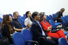 Foi realizada, na tarde da segunda-feira, 28, no auditório do Ueafto, no Ccbs, a palestra Políticas Públicas de Inovação na Amazônia, com o professor Antônio de Lima Mesquita, diretor da Agência de Inovação a Propriedade Intelectual da Universidade do Estado do Amazonas. Foto: Sidney Oliveira/Ascom Uepa.