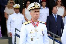 O vice-almirante Adriano Marcelino Batista assume o comando. Foto: Sidney Oliveira/Ascom Uepa.