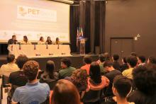 Lançamento do Programa PET - Saúde Digital do Campus de  Ananindeua. O lançamento aconteceu no auditório da Usina da Paz do Icuí-Guajará, na tarde da quinta-feira, 21. Foto: Sidney Oliveira/Ascom Uepa.