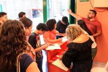 Lançamento do Programa PET - Saúde Digital do Campus de  Ananindeua. O lançamento aconteceu no auditório da Usina da Paz do Icuí-Guajará, na tarde da quinta-feira, 21. Foto: Sidney Oliveira/Ascom Uepa.