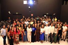 Lançamento do Programa PET - Saúde Digital do Campus de  Ananindeua. O lançamento aconteceu no auditório da Usina da Paz do Icuí-Guajará, na tarde da quinta-feira, 21. Foto: Sidney Oliveira/Ascom Uepa.