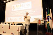 Lançamento do Programa PET - Saúde Digital do Campus de  Ananindeua. O lançamento aconteceu no auditório da Usina da Paz do Icuí-Guajará, na tarde da quinta-feira, 21. Foto: Sidney Oliveira/Ascom Uepa.