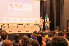 Lançamento do Programa PET - Saúde Digital do Campus de  Ananindeua. O lançamento aconteceu no auditório da Usina da Paz do Icuí-Guajará, na tarde da quinta-feira, 21. Foto: Sidney Oliveira/Ascom Uepa.