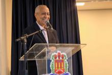 Cerimônia de recondução do diretor e posse do vice-diretor do Centro de Ciências Biológicas e da Saúde (CCBS), professores Emanuel Soares de Sousa e Smayk Sousa. Na foto, o professor Emanuel Soares de Sousa. Foto: Sidney Oliveira/Ascom Uepa