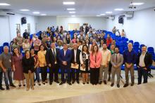 Cerimônia de recondução do diretor e posse do vice-diretor do Centro de Ciências Biológicas e da Saúde (CCBS), professores Emanuel Soares de Sousa e Smayk Sousa. Foto: Sidney Oliveira/Ascom Uepa