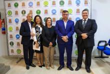 Cerimônia de recondução do diretor e posse do vice-diretor do Centro de Ciências Biológicas e da Saúde (CCBS), professores Emanuel Soares de Sousa e Smayk Sousa. Foto: Sidney Oliveira/Ascom Uepa