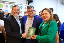 Cerimônia de recondução do diretor e posse do vice-diretor do Centro de Ciências Biológicas e da Saúde (CCBS), professores Emanuel Soares de Sousa e Smayk Sousa. Foto: Sidney Oliveira/Ascom Uepa